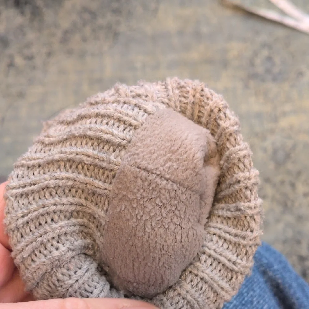 Cat & Jack Gray Mittens with Blue Dinosaur Spikes